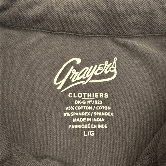 Grayers Charcoal Polo Shirt - Picture 2 of 9